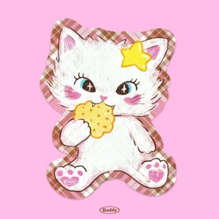 DADDY | Purrkats Postcard โปสการ์ดลายน้องแมว สุดน่ารัก