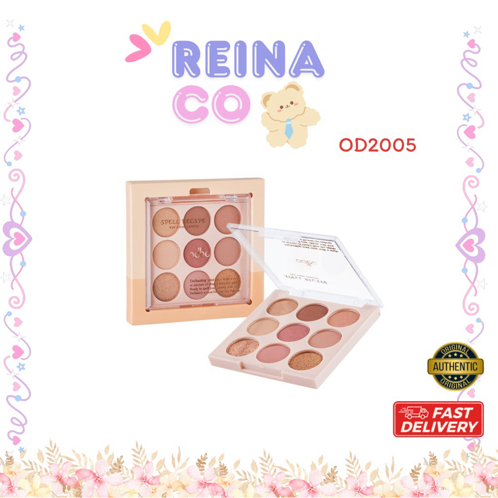 OD2005 Spell Recipe Eye Color Palettek สเปลล์ เรซิปพี อาย คัลเลอร์ พาเลท