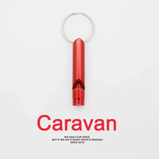 Caravan Crew Whistle นกหวีด นกหวีดฉุกเฉิน แบบโลหะ นกหวีดกีฬา พกพาสะดวก