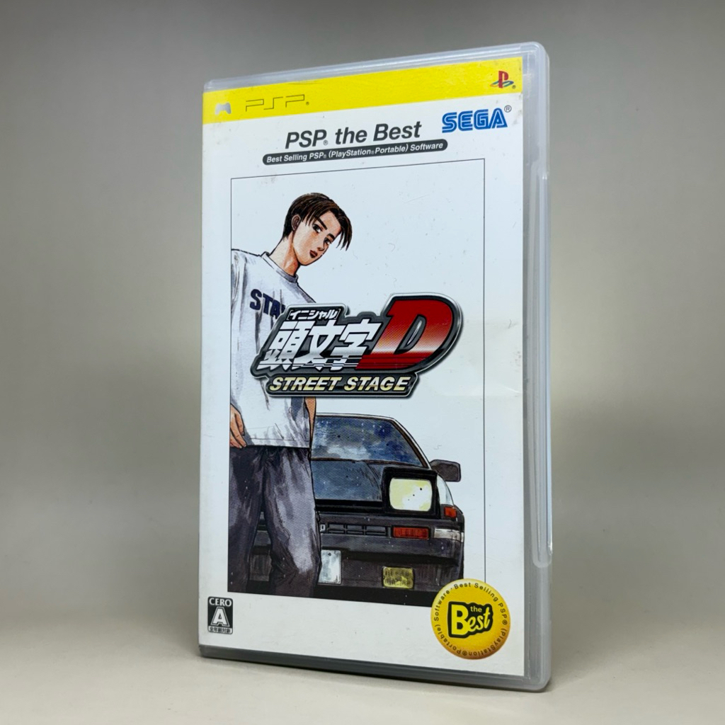 Initial D Street Stage (the Best)(PSP) | Sony PlayStation Pocket | Zone 2 Japan | Japanese | สินค้าแ