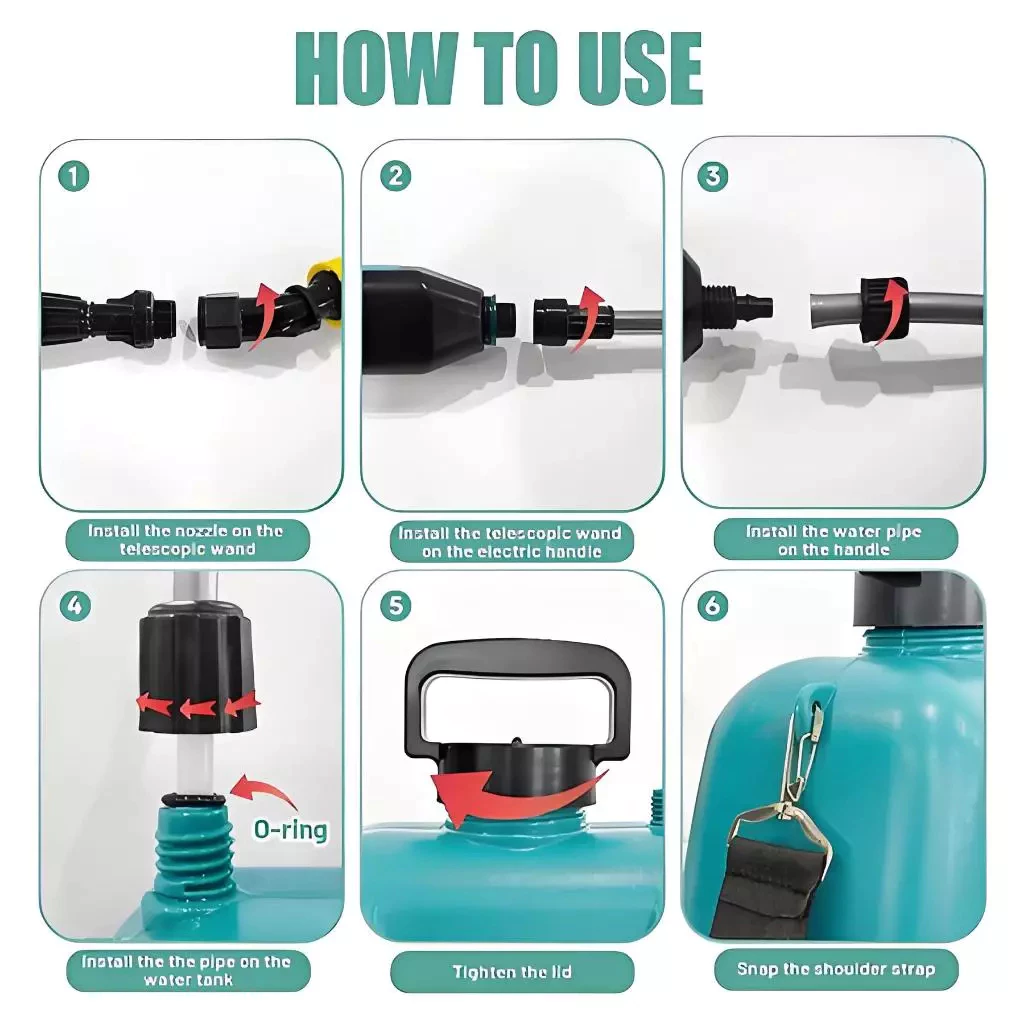 Uneedtools เครื่องพ่นไฟฟ้าสะพายหลัง 8L/10L/16L การเกษตร thumbnail 7
