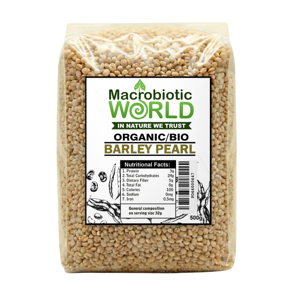 Organic/Bio Barley Pearl Grains | ข้าวบาเลย์มุก