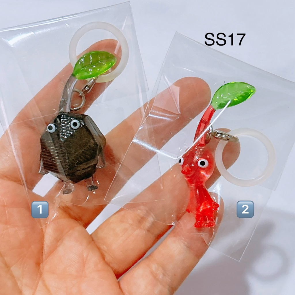 ตุ๊กตา กาชาปอง Bandai Gashapon Pikmin Mejirushi พิกมิน