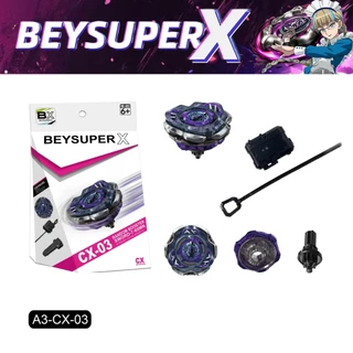 BEYSUPER X ชุดลูกข่างต่อสู้โลหะ พร้อมที่ยิง หมุนแรง Battle Top ของเล่นเด็กผู้ชาย ลูกข่างเด็ก ของขวัญเด็กยอดนิยม ฮิต