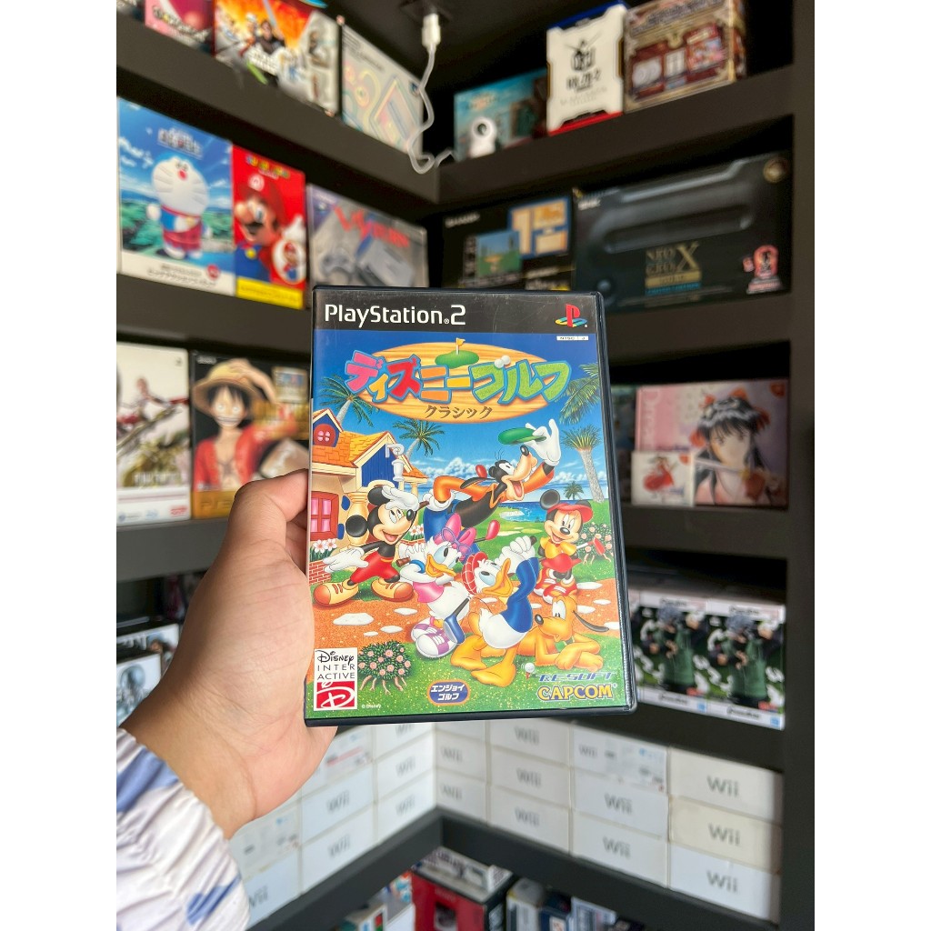 แผ่นเกมแท้ Ps2 Disney Golf Classic Japan