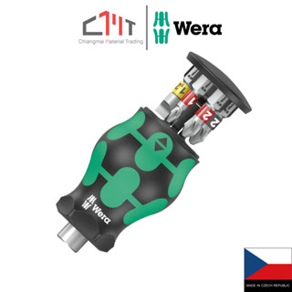 WERA ไขควงด้ามสั้น ชุด 6 ชิ้น Kraftform Kompakt Stubby magaz…