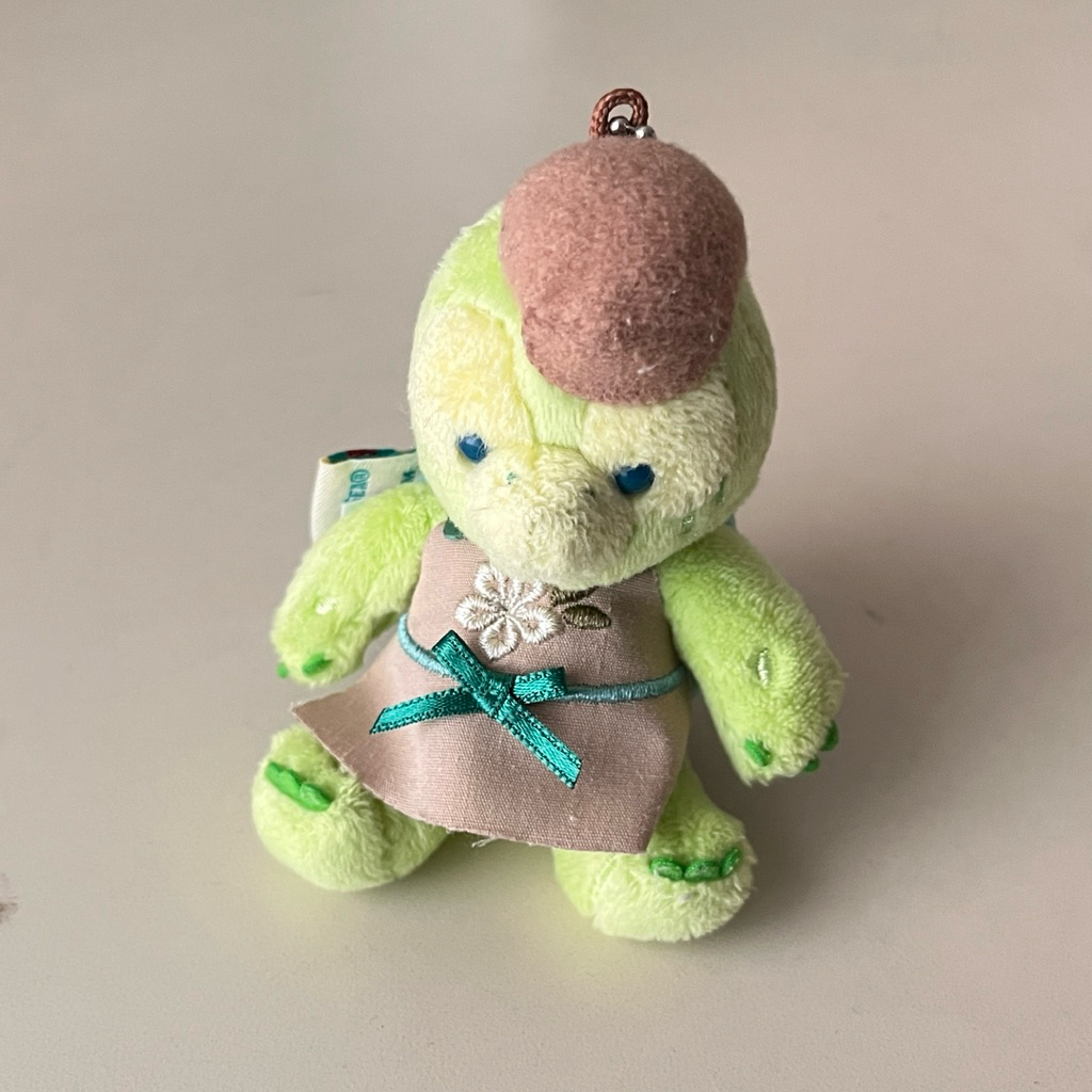 Duffy & Friends - พวงกุญแจ Olu Mel เต่า โอลูเมล เพื่อน ดัฟฟี่ แต่งตัว Tokyo Disneysea มือสอง