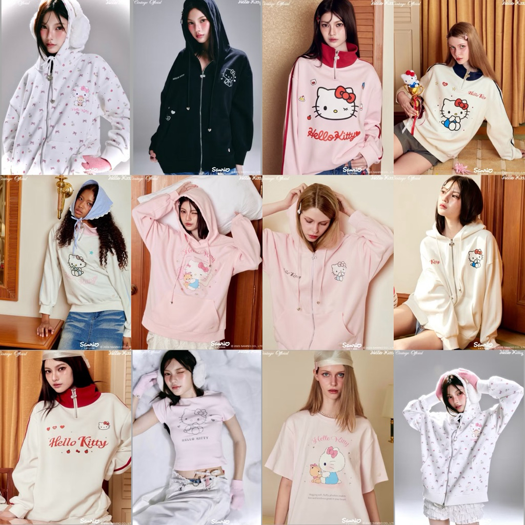 ♥️Cintage• CT2155 Cintage x kitty xmas มือ1ป้ายห้อยแพ็คถุง✨สวยมากทุกตัว(ใช้โค้ดป้ายเหลือง + ส่งฟรีได้ค่ะ)