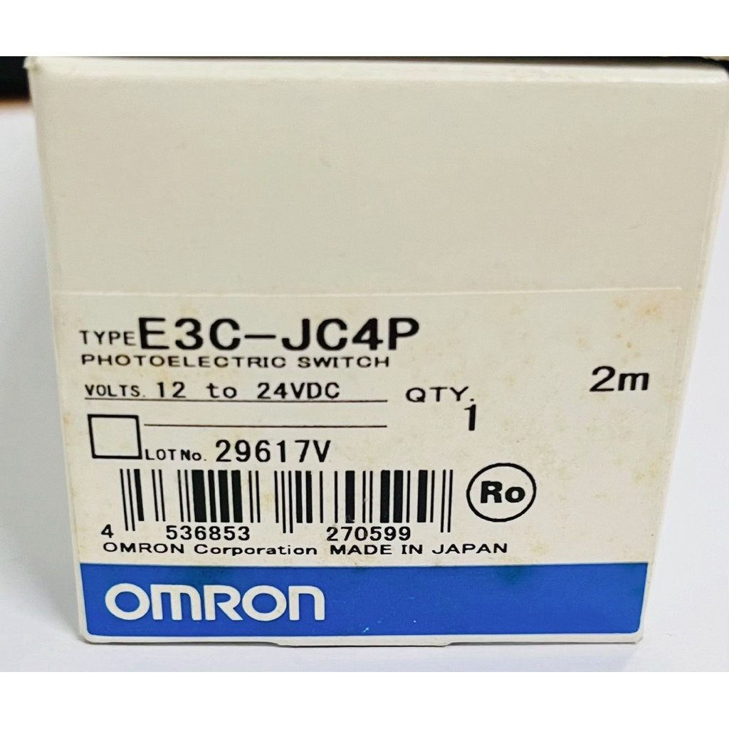 omron E3C-JC4P 2m Photoelectric Switch