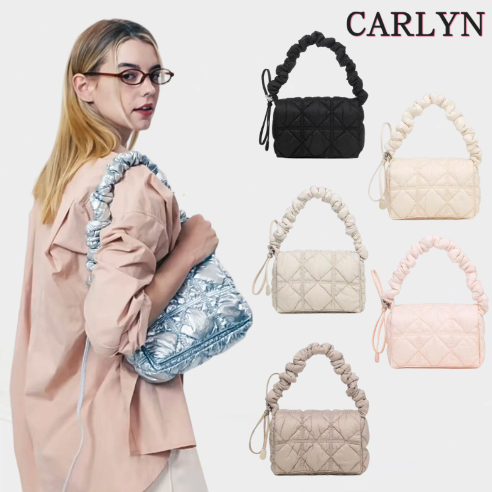 (พร้อมส่ง)✅ Carlyn Luke กระเป๋านุ่มนิ่ม ปรับสายได้ รุ่นใหม่ล่าสุด จากเกาหลี ของแท้100%