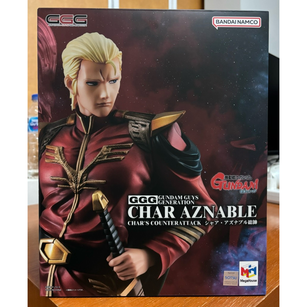 Megahouse GGG CHAR AZNABLE มือหนึ่ง GUNDAM GUYS GENERATION