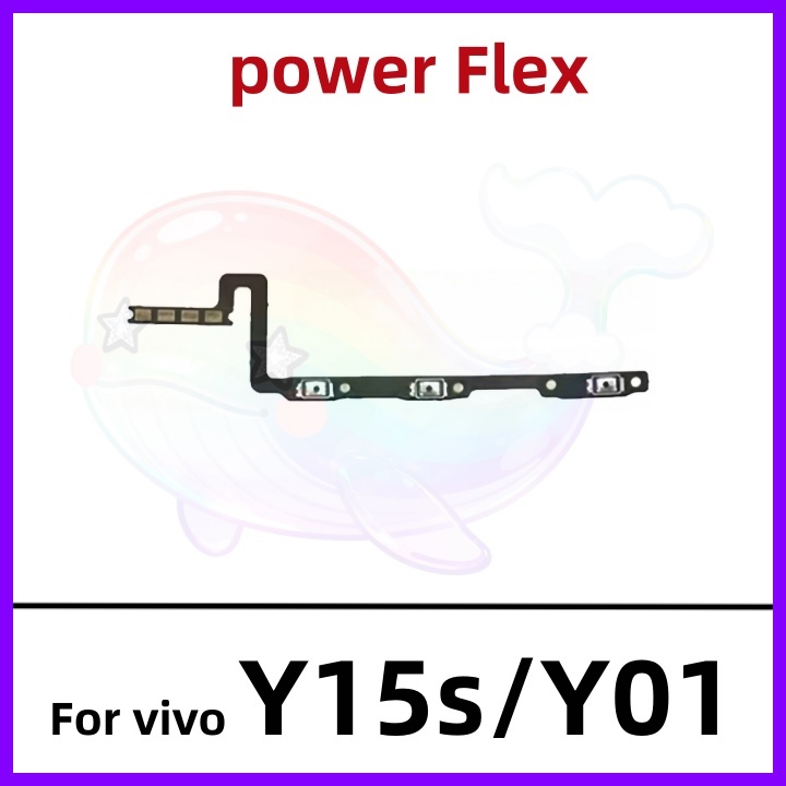 Power on-off vivo y01 y15s แพรสวิทปิดเปิดเร่งเสียง-ลดเสียง