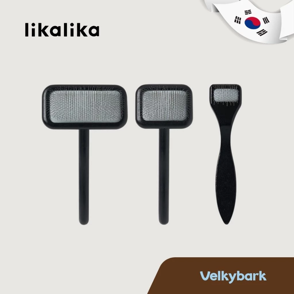 VELKYBARK [พร้อมส่ง] Likalika 🇰🇷 แปรงสัตว์เลี้ยง หวีสำหรับสัตว์เลี้ยง แปรงหวีขนสุนัข