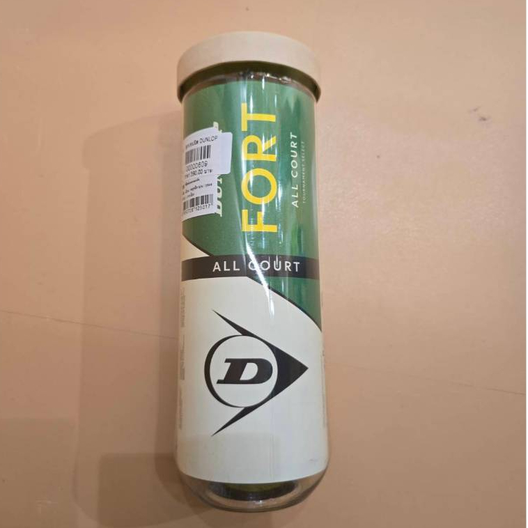 ลูกเทนนิสแข่งขัน DUNLOP FORT ALL COURT 1 หลอดมี 3 ลูก ***ของแท้ 100%