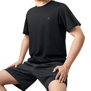 [แพ็คคู่คุ้มกว่า]GQ Easy Sport เสื้อกีฬาคอกลม แขนสั้น เสื้อยืดคอกลม ของแท้ 💯%