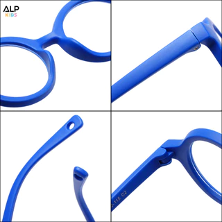 ALP แว่นกรองแสงเด็ก แว่นเด็ก อายุ 1-4 ปี งอได้ กรองแสงสีฟ้า กรอบTR90 แตกหักยาก ALP-KB0011