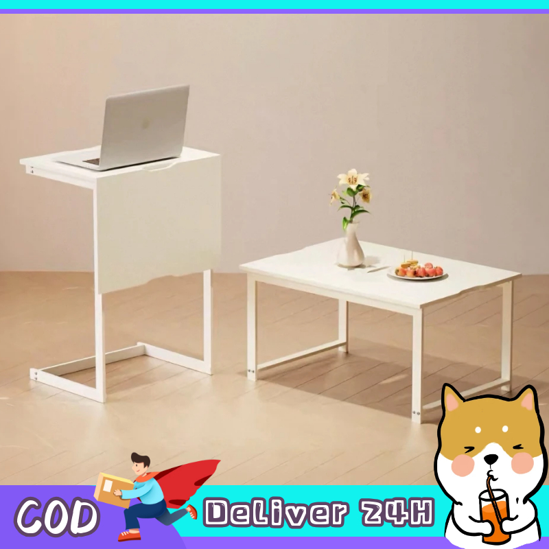 Dogegg โต๊ะข้างโซฟา+โต๊ะกลาง 2-in-1 ประหยัดพื้นที่ เหมาะสำหรับห้องขนาดเล็ก ดีไซน์สวย ใช้งานคุ้มค่า ใครเห็นก็ต้องหลงรัก