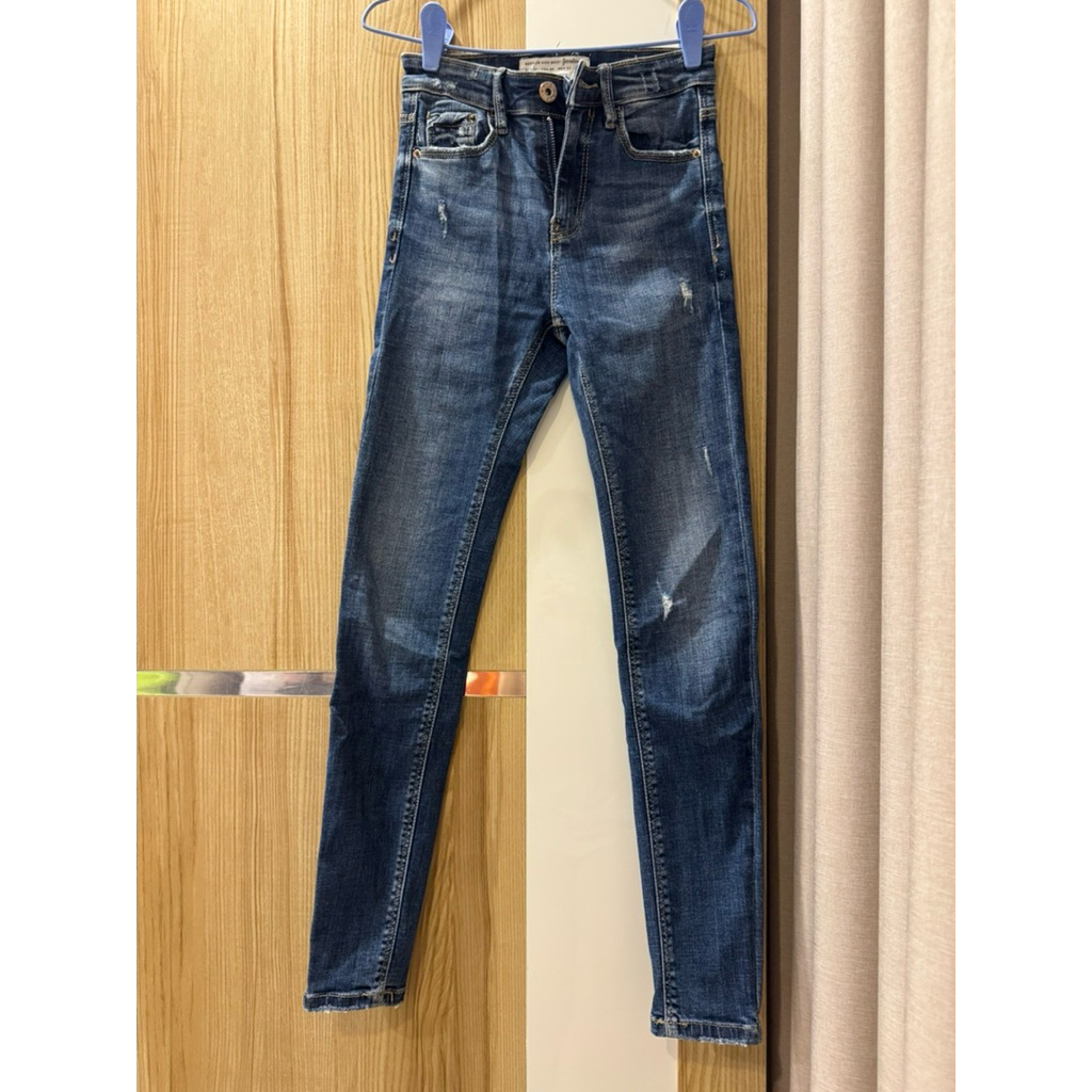 กางเกงยีนส์ pull and bear, stardivarius สาวไซส์ s xs