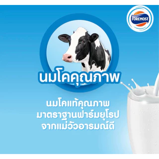 โฟร์โมสต์ ยูเอชที นมโคแท้100% รสจืด ขนาด 180 มล แพ็ค36กล่อง(ยกลัง)