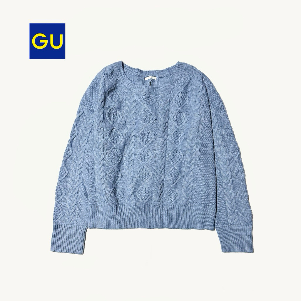 เสื้อ Sweater ไหมพรม GU