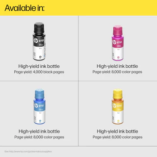 มึก HP GT53XL / GT53 / GT52 Ink Bottle หมึกเติม | 315 / 415 / 500 / 515 / 520 / 580 / 615 / 720 / 750