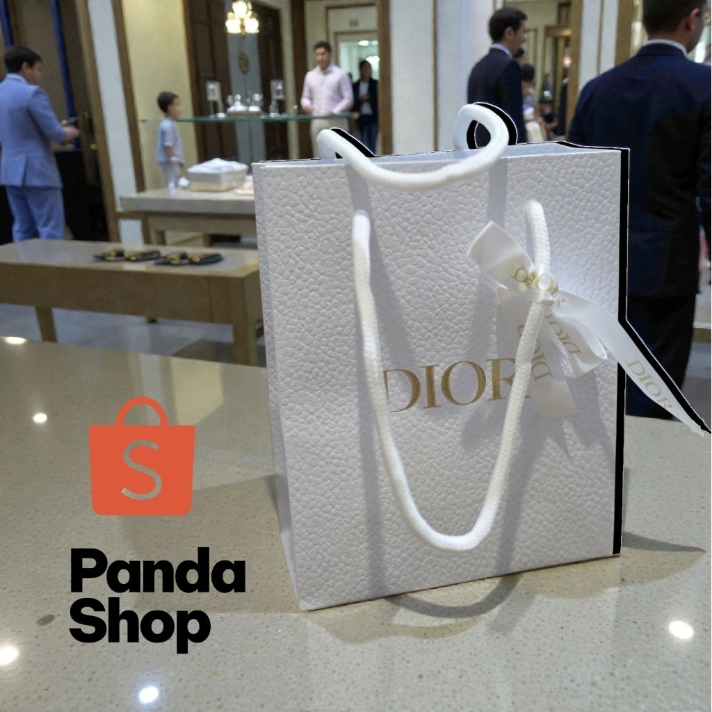 [ พร้อมส่งด่วน ] ถุง Dior ใส่น้ำหอม ลิปสติก ของขวัญวันเกิด ของขวัญปีใหม่ แฟชั่น