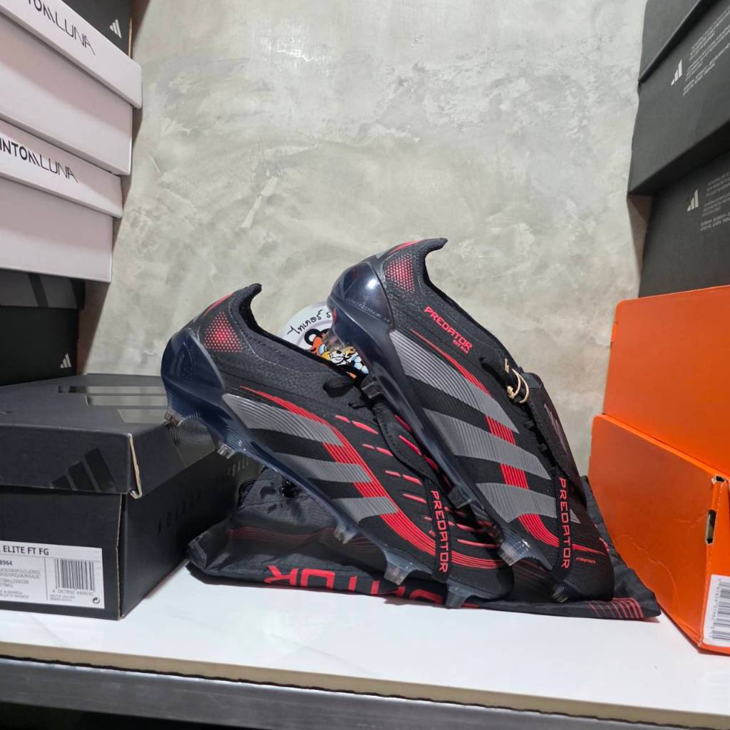 Predator ท็อปสายลัดลิ้น ADIDAS PREDATOR ELITE FT FG รองเท้า ฟุตบอล อดิดาส ของแท้ มือ1 ID8964 - รูปที่ 7