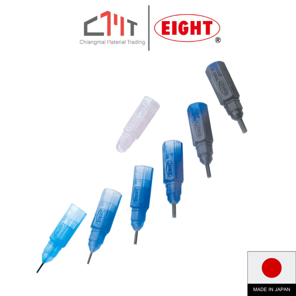 EIGHT ประแจหกเหลี่ยม มินิ สลับหัว 6 ตัวชุด No.RR-S6