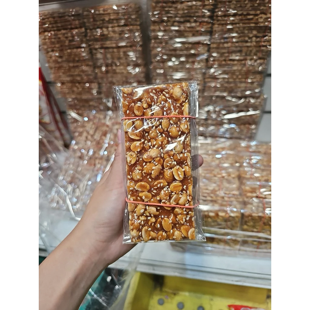 ถั่วตัดโบราณ ยกแพ็ค บรรจุ60ชิ้น [บาง กรอบ หวาน]