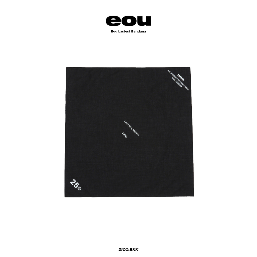 Eou Lastest Bandana (Black)