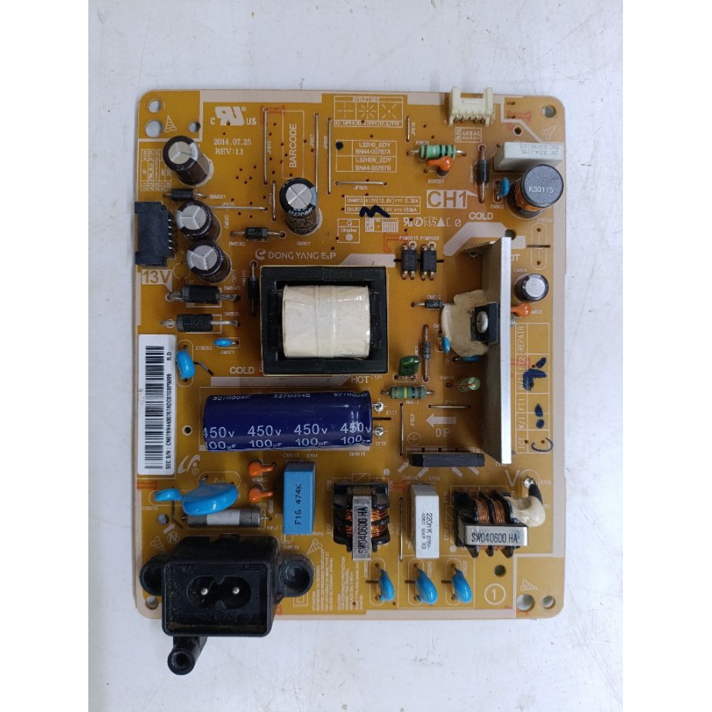 บอร์ดซัพพลาย samsung รุ่นUA32FH4003K