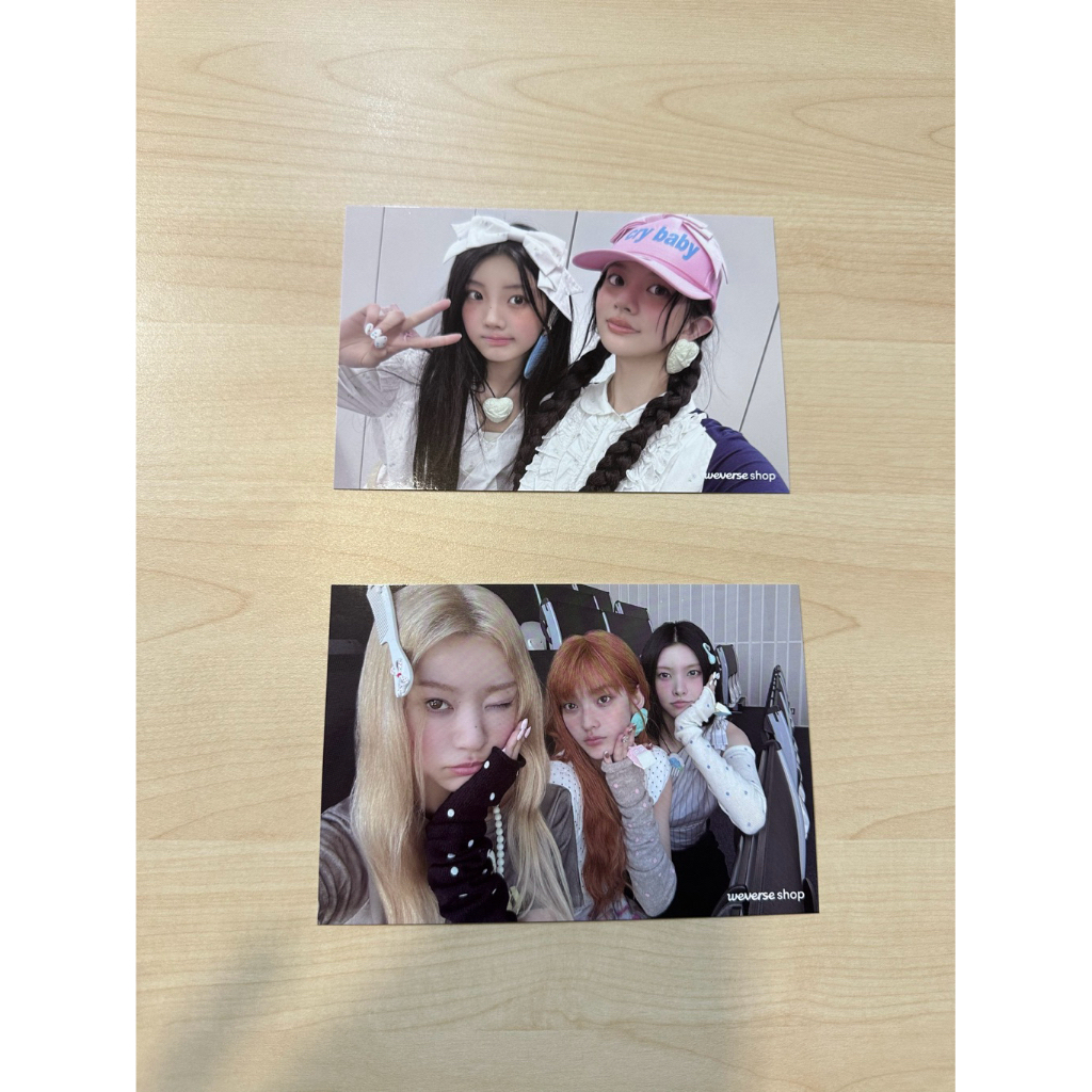 [พร้อมส่ง] illit : not cute anymore weverse benefits Yunah Minju Moka Wonhee Iroha