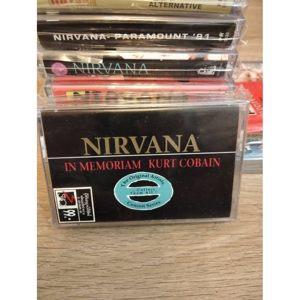 Nirvana เทปเพลง in memorium Kurt