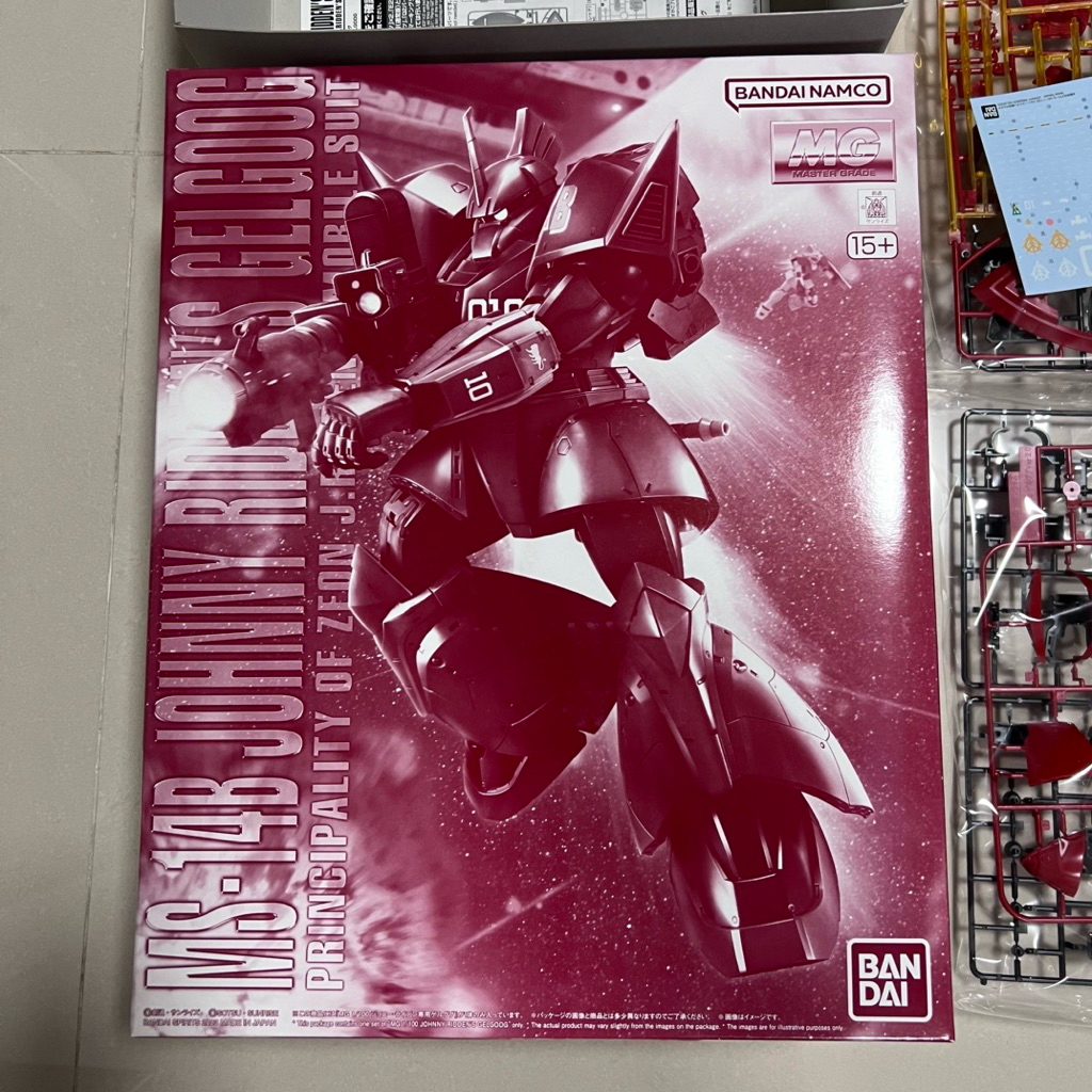 [พร้อมส่ง] BANDAI MG 1/100 Johnny Ridden's Gelgoog P-BANDAI