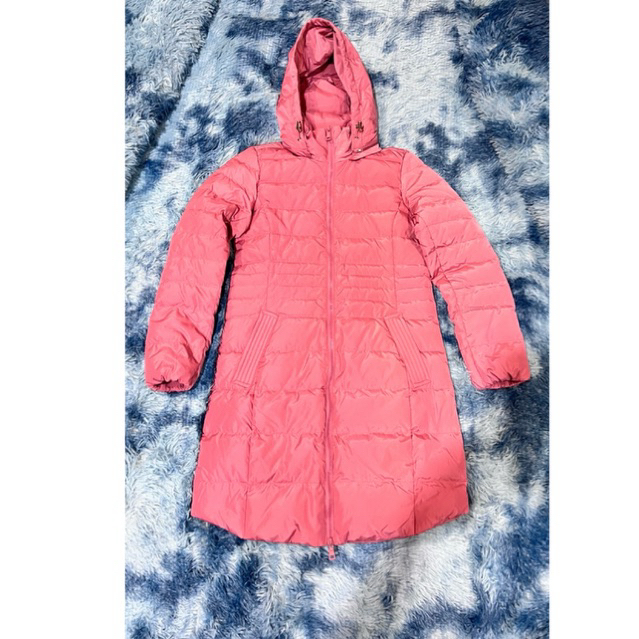 เสื้อกันหนาวขนเป็ดbossiniตัวยาวมีฮู้ด