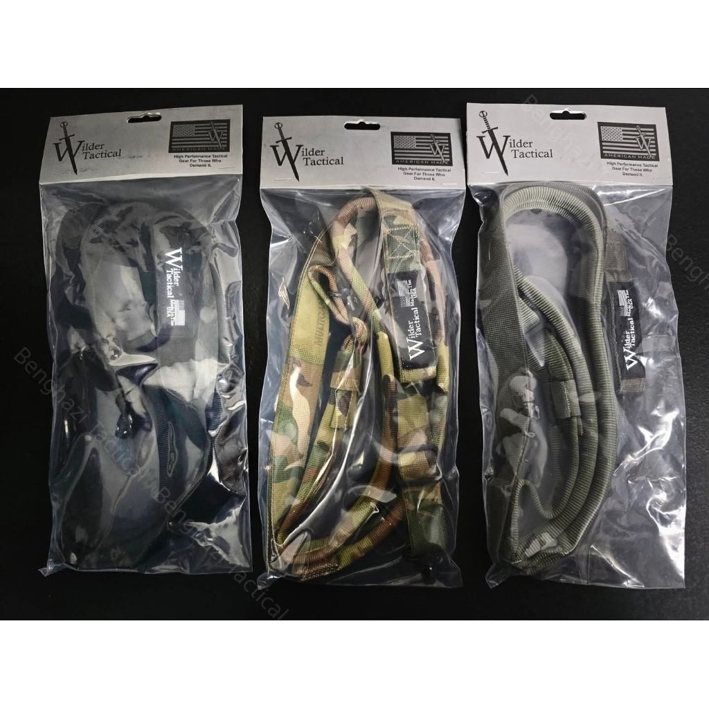 Wilder Tactical Minimalist Padded Sling รุ่น QD Swivel (คุ้มมาก ม้าพร้อม QD 2 จุด)