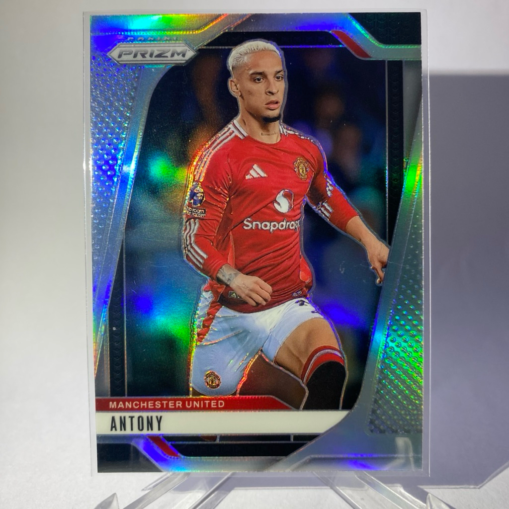 การ์ดนักฟุตบอล ANTONY, (PRIZM), MANCHESTER UNITED, PANINI PRIZM 2025