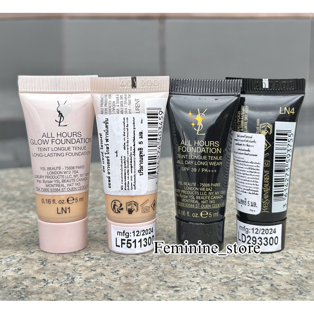 ✨ป้ายไทย/ผลิต2025✨ ALL HOURS  FOUNDATION LUMINOUS MATTE/GLOW ขนาด 5ml.