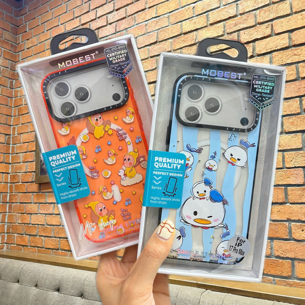 Case เคสลายน่ารัก มีแม่เหล็กชาร์จ สำหรับ iP 14promax 15 15promax 16promax 17 17pro 17promax