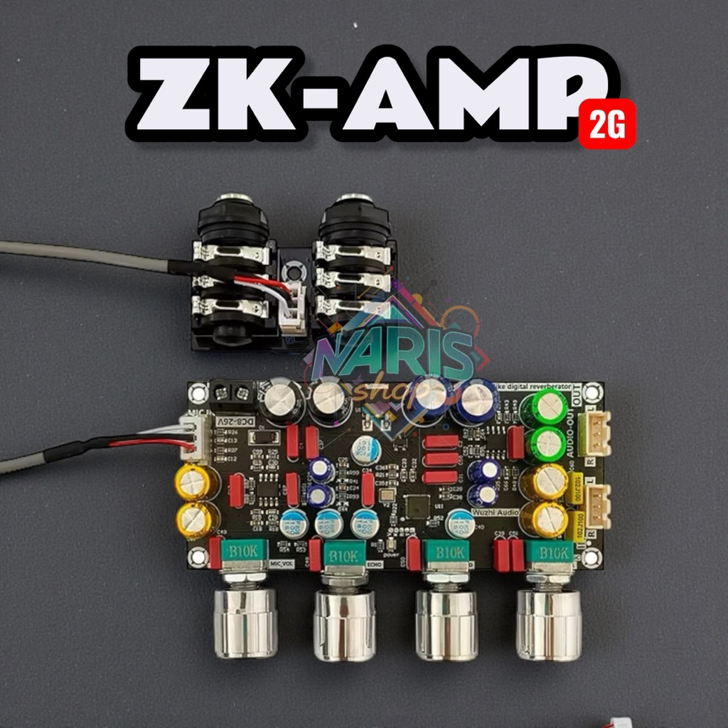 ZK-AMP 2G ปรีไมค์ คาราโอเกะ DSP รับประกันของแท้