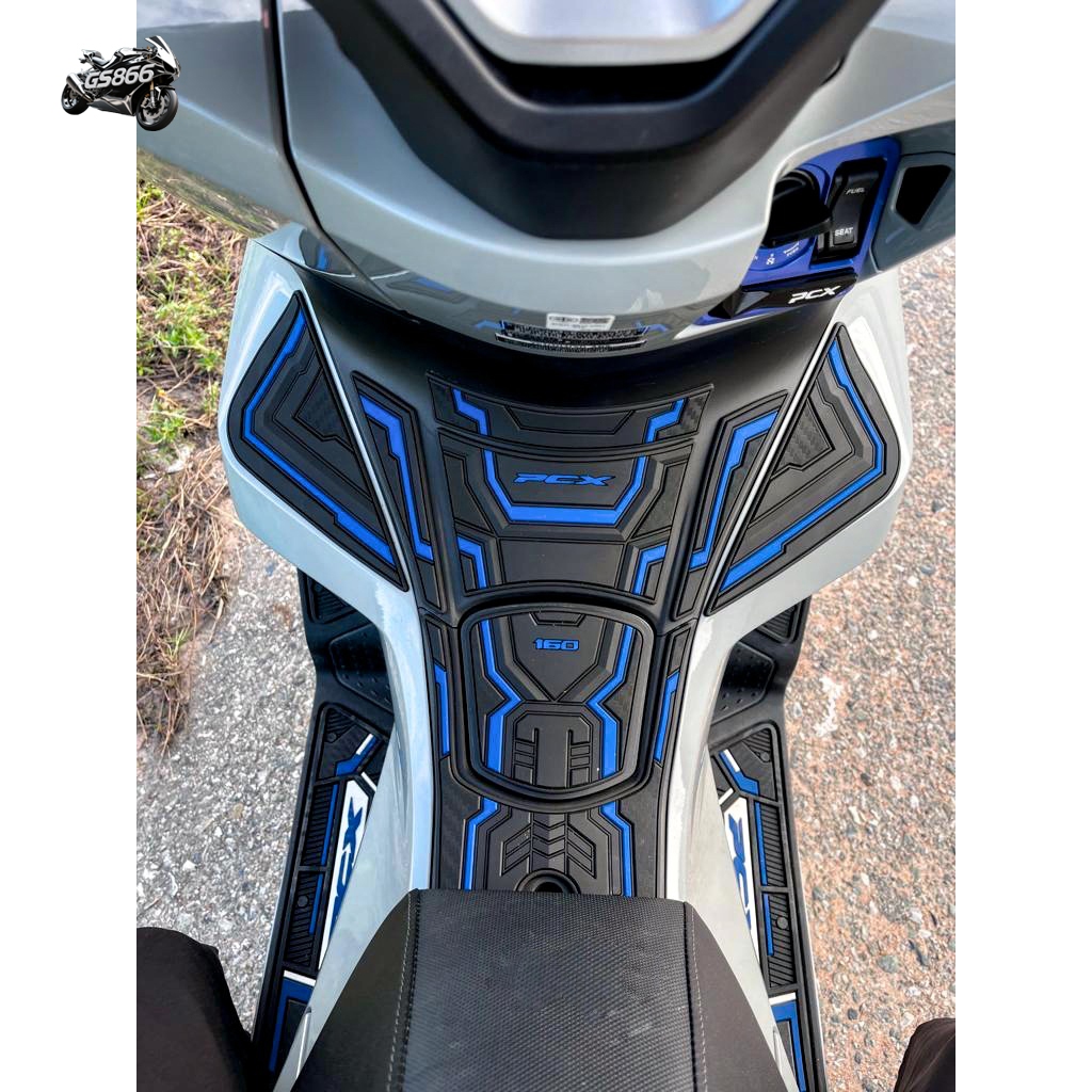 ปี 2025-2026 PCX160 ฝาถังน้ำมันเชื้อเพลิง ฟิล์มกันรอยยาง วัสดุยาง กันน้ำ ทนต่อการสึกหรอ ครีมกันแดด กันรอย