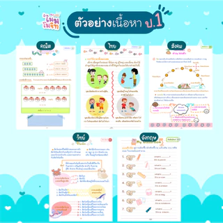 ชีทสรุปวิชาพื้นฐาน ป.1 (ปรับปรุงตามหลักสูตรใหม่)