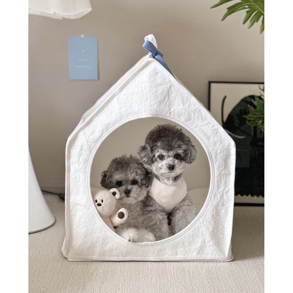 Pet Cat  House Dog Bed Soft Cat House Dog Beds For Small Dogs And Size Kittens Winter Indoor