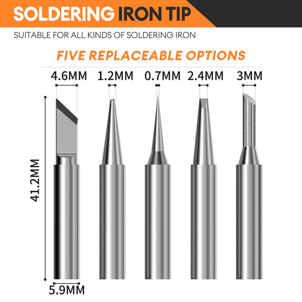 TASKTOOL  หัวแร้งบัดกรี 15 ชิ้น 60W  electric soldering iron ปรับอุณหภูมิได้ จอแอลซีดีหัวแร้งไฟฟ้า ปั๊มเครื่องมือเชื่อม - รูปที่ 3