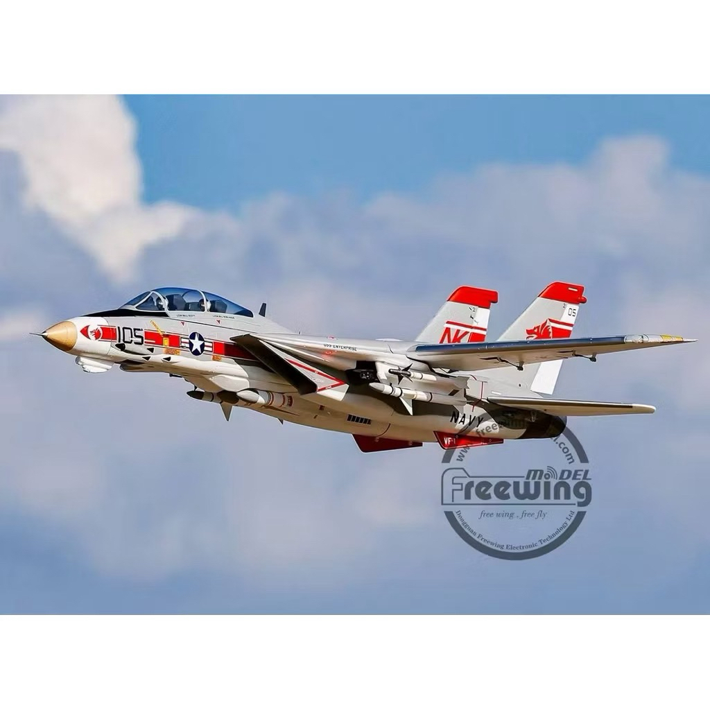 🇹🇭Freewing F-14 Tomcat Twin 64mm EDF Jet PNP RC เครื่องบินบังคับ