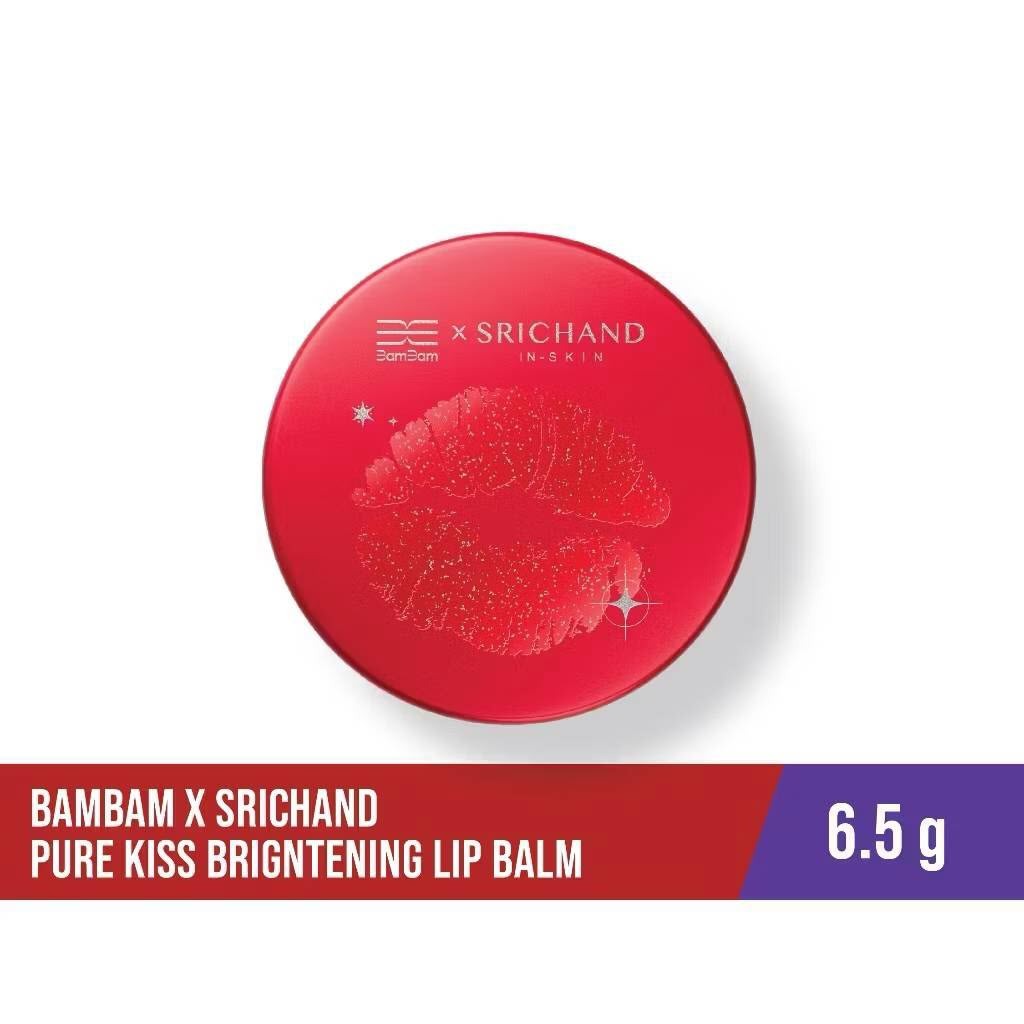 ศรีจันทร์ ลิปบาล์ม คอลเลคชันแบมแบม. Srichand BamBam X Srichand First Kiss Plumping Lip Balm 6.5 ก.