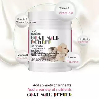 TCS GOAT MILK POWDER 280g. ผสมนมผงแกะ โปรตีนสูง กลิ่นหอมมมาก สามารถละลายในน้ำได้ง่าย