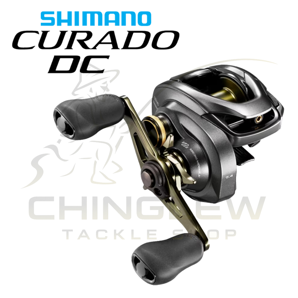 SHIMANO CURADO DC 200/201 HG รอกหยดน้ำ ตีเหยื่อปลอม งานชะโด ของแท้