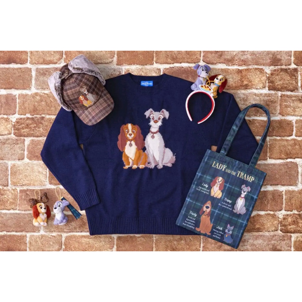 [พร้อมส่งด่วนที่ไทย] Lady and the Tramp คอลใหม่ เสื้อ พวงกุญแจ ปากกา แก้ว ของแท้ จาก Disneyland Tokyo