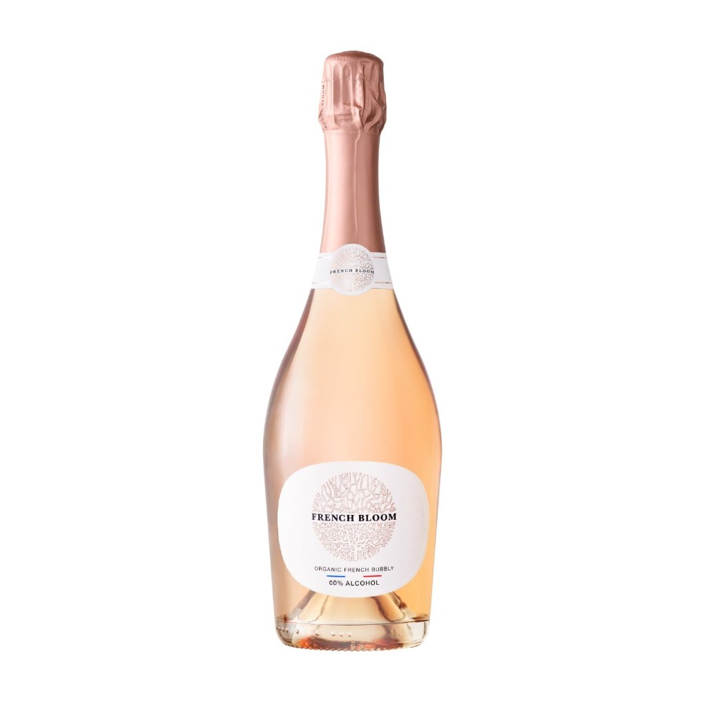 French Bloom Le Rose - Glass 750 ml. 1 bottle เครื่องดื่มไม่มีแอลกอฮอล์ เลอ โรส 750 มล. 1 ขวด
